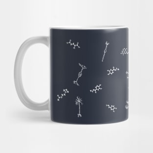 Neurons and Neurotransmitters Blue Mug